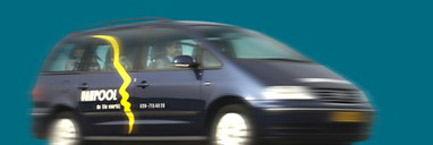 Vanpool mobiliteitsconcept